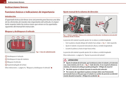 2010-2011 Skoda Fabia Owner's Manual | Spanish