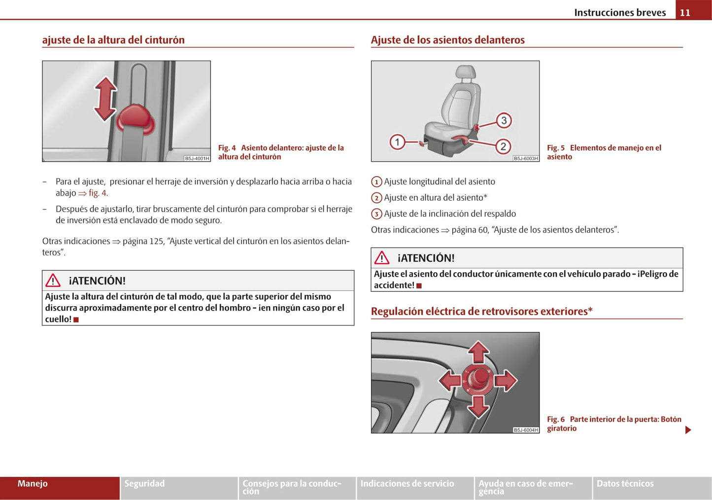 2010-2011 Skoda Fabia Owner's Manual | Spanish