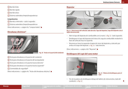 2010-2011 Skoda Fabia Owner's Manual | Spanish