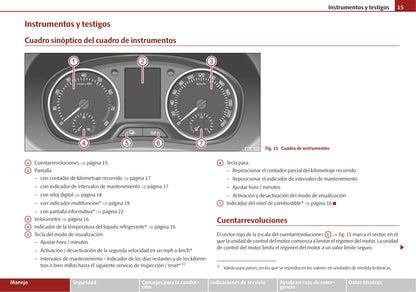 2010-2011 Skoda Fabia Owner's Manual | Spanish