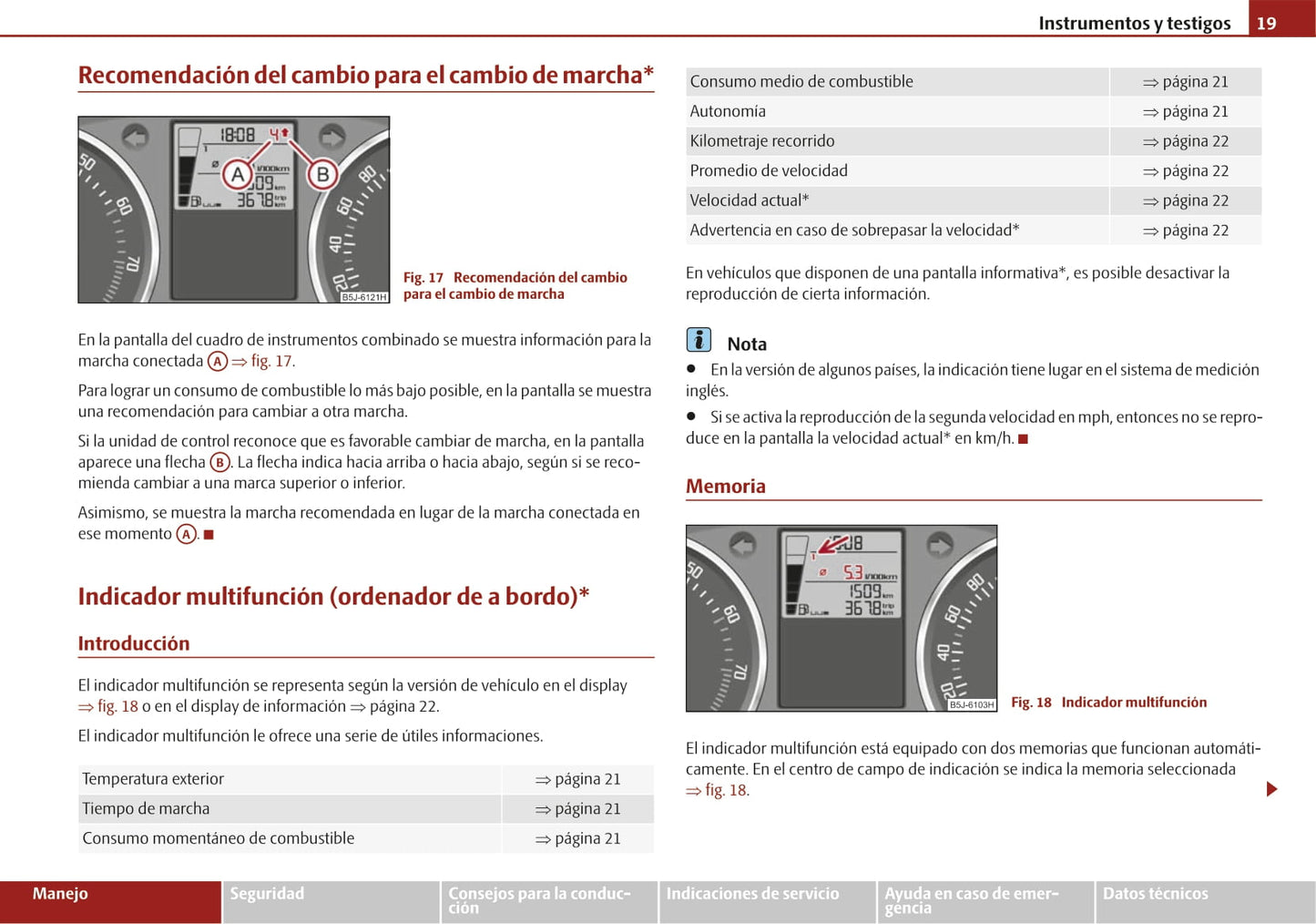 2010-2011 Skoda Fabia Owner's Manual | Spanish