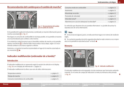 2010-2011 Skoda Fabia Owner's Manual | Spanish