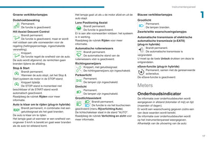 2020-2022 Peugeot 3008/5008/3008 Hybrid/3008 HYbrid4 Owner's Manual | Dutch