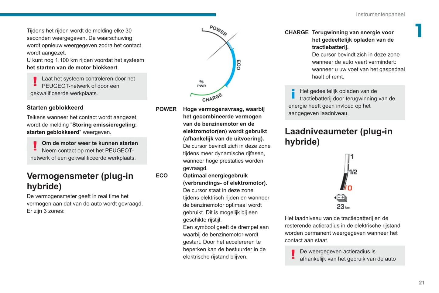 2020-2022 Peugeot 3008/5008/3008 Hybrid/3008 HYbrid4 Owner's Manual | Dutch