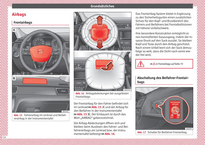 2013-2018 Seat Toledo Gebruikershandleiding | Duits