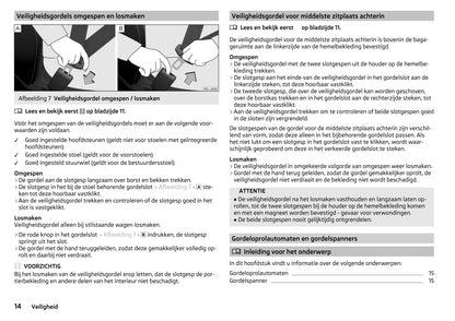 2015-2016 Skoda Yeti Owner's Manual | Dutch