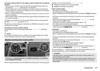 2015-2016 Skoda Yeti Owner's Manual | Dutch