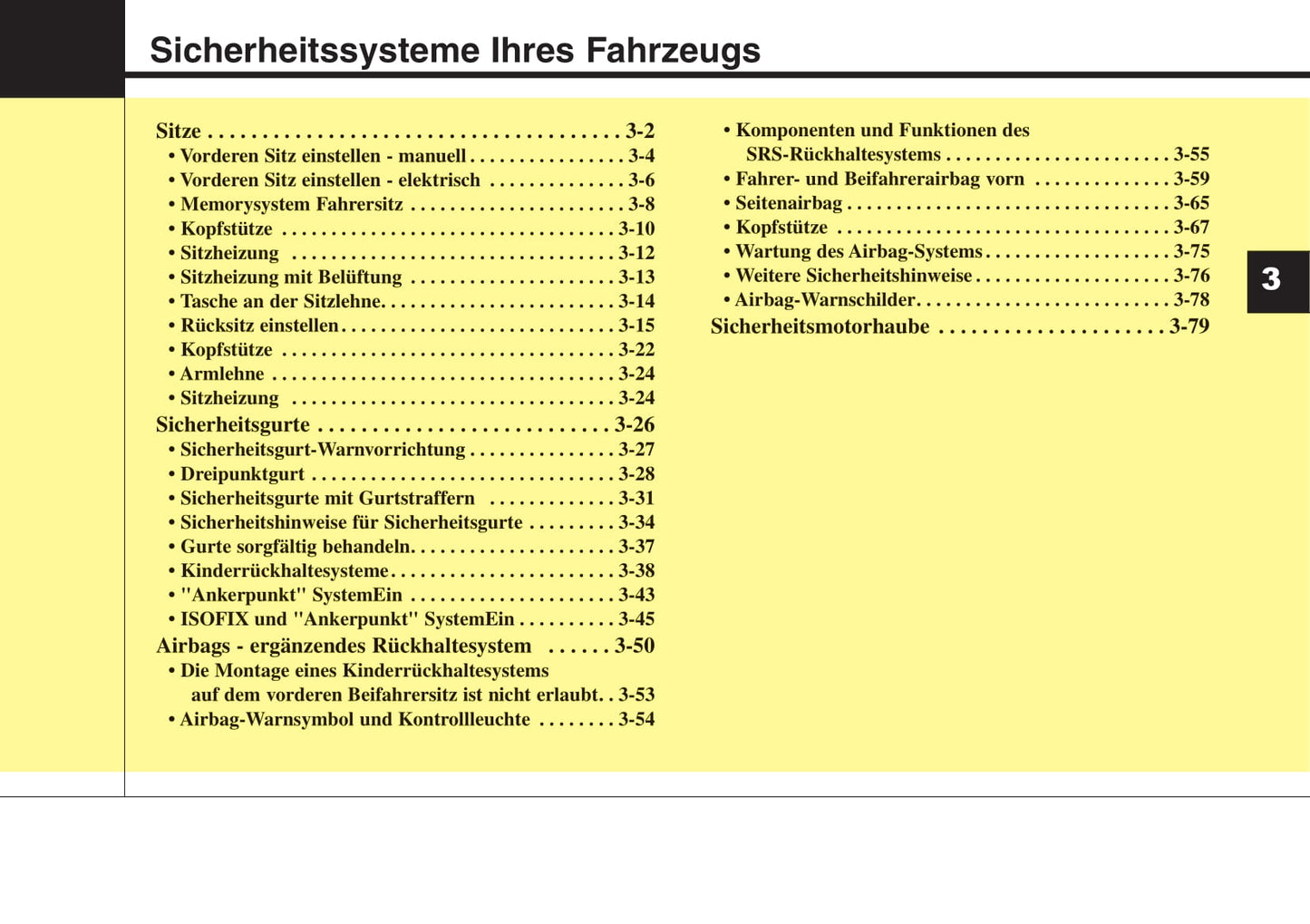 2012-2013 Hyundai Santa Fe Owner's Manual | German