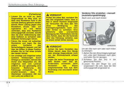 2012-2013 Hyundai Santa Fe Owner's Manual | German