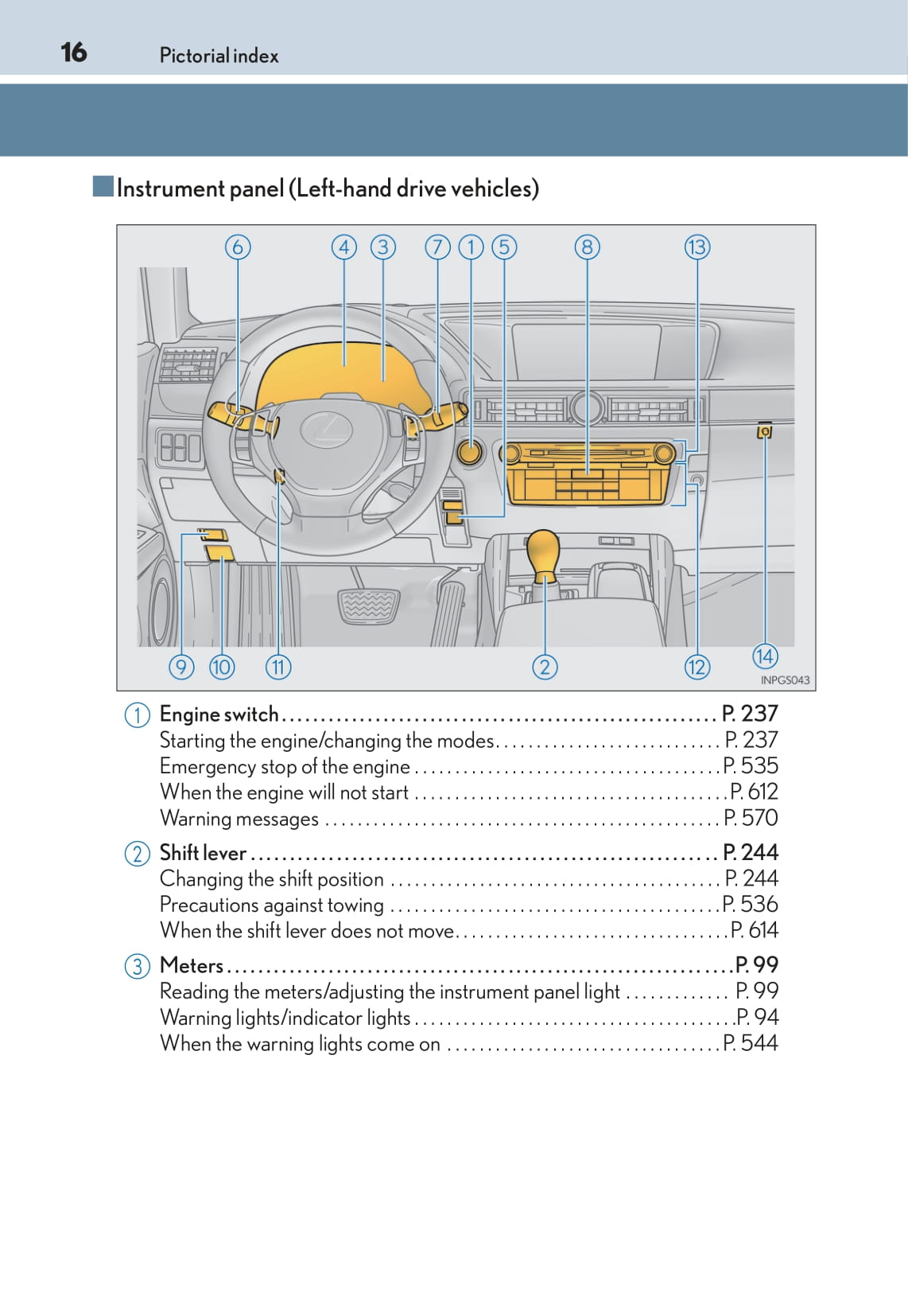 2014-2015 Lexus GS 250/GS 350 Bedienungsanleitung | Englisch