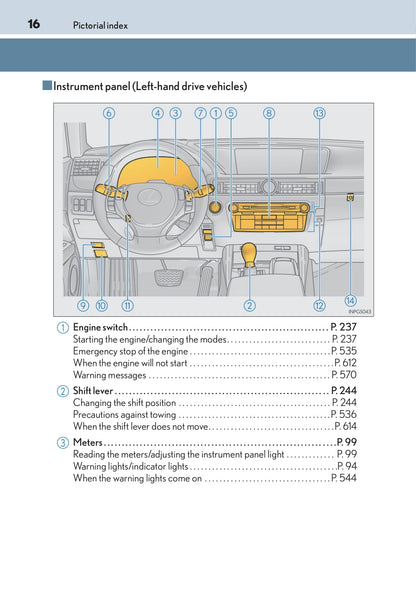 2014-2015 Lexus GS 250/GS 350 Bedienungsanleitung | Englisch