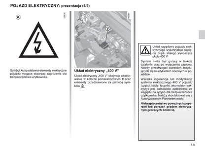 2019-2020 Renault Zoe Owner's Manual | Polish