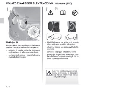 2019-2020 Renault Zoe Owner's Manual | Polish