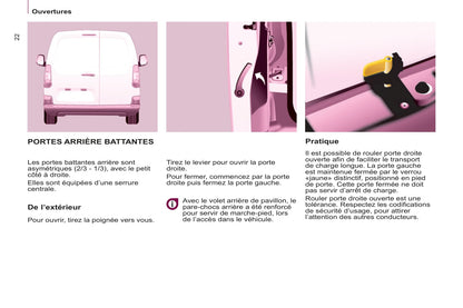 2013-2014 Peugeot Partner Gebruikershandleiding | Frans