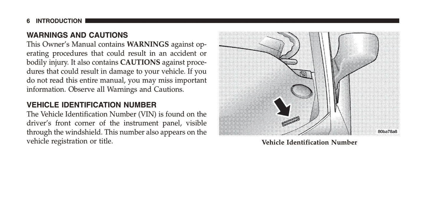 2006-2010 Chrysler PT Cruiser Owner's Manual | English