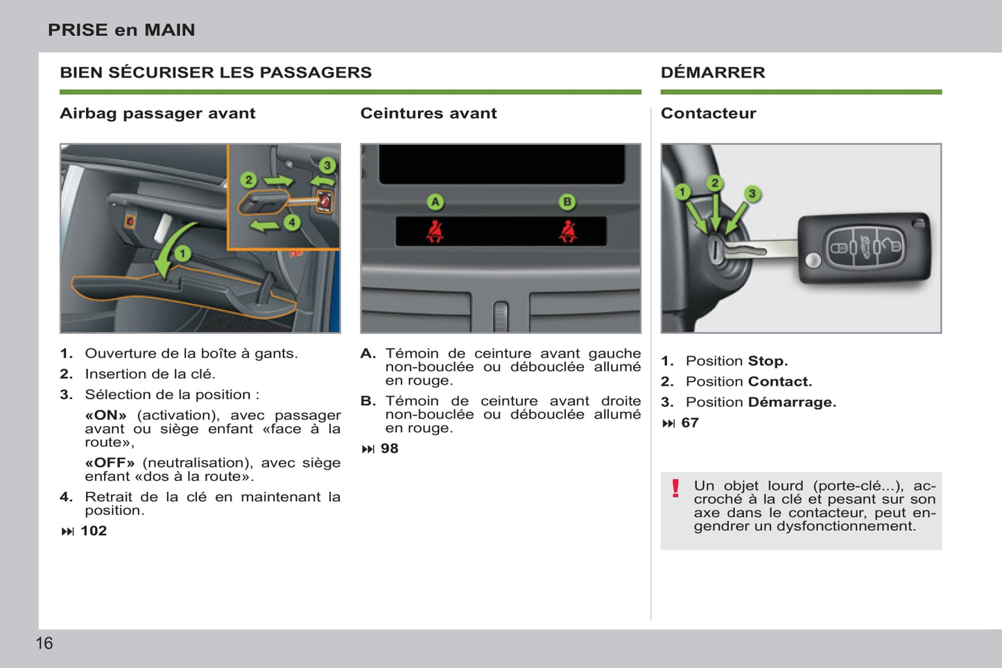 2011-2014 Peugeot 207 CC Manuel du propriétaire | Français