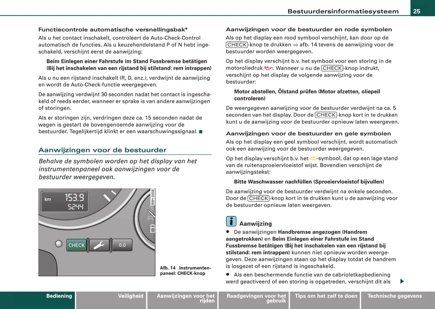 2005-2008 Audi A4 Gebruikershandleiding | Nederlands