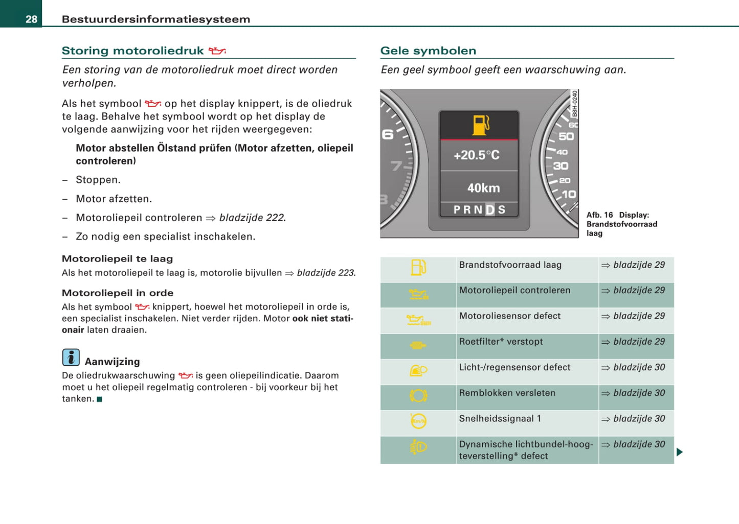 2005-2008 Audi A4 Gebruikershandleiding | Nederlands