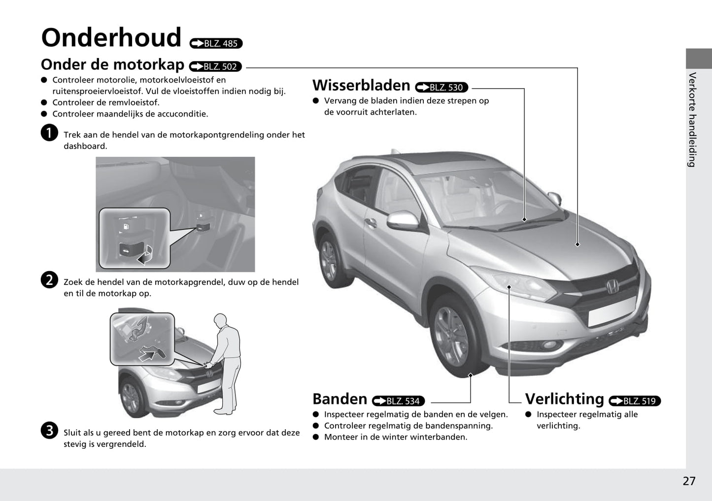 2015-2016 Honda HR-V Owner's Manual | Dutch