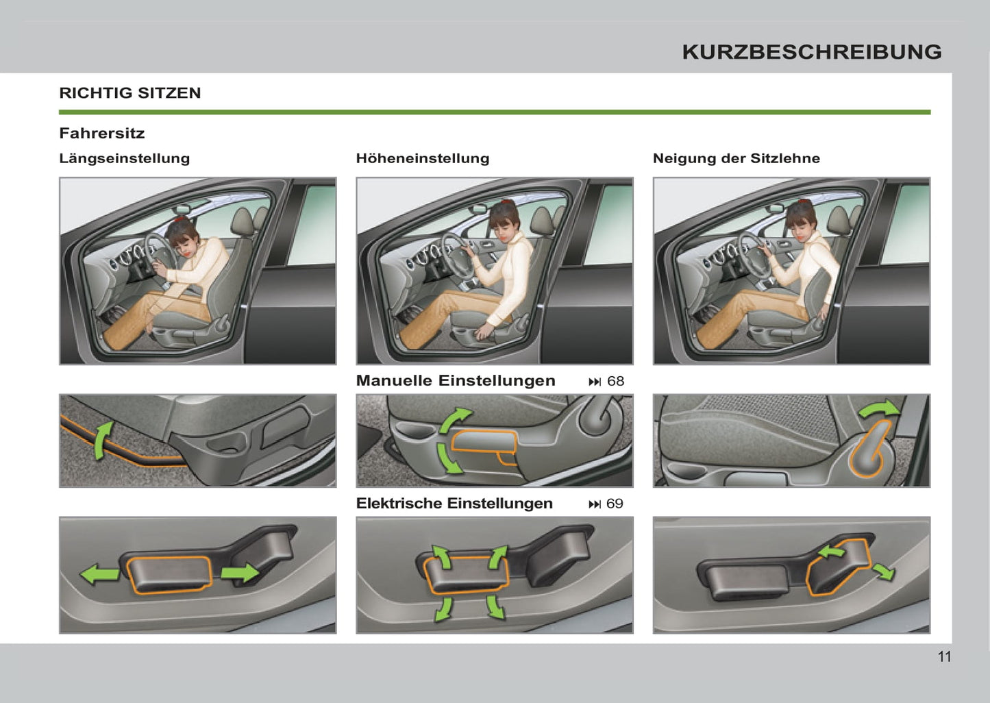 2012-2013 Peugeot 308 Bedienungsanleitung | Deutsch