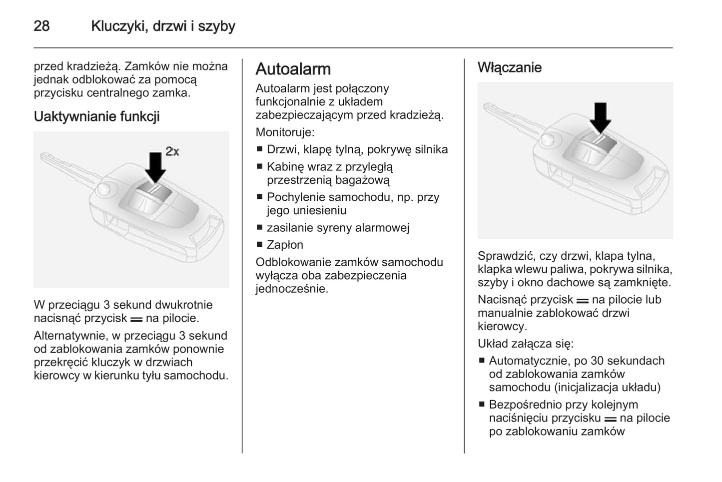 2015-2016 Opel Antara Bedienungsanleitung | Polnisch