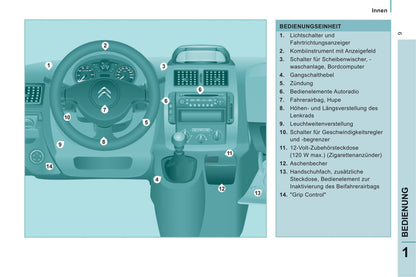 2012-2013 Citroën Jumpy Atlante Gebruikershandleiding | Duits