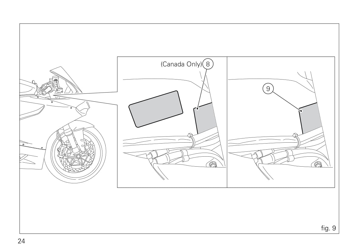 2012 Ducati Superbike Bedienungsanleitung | Englisch