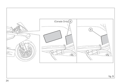 2012 Ducati Superbike Bedienungsanleitung | Englisch