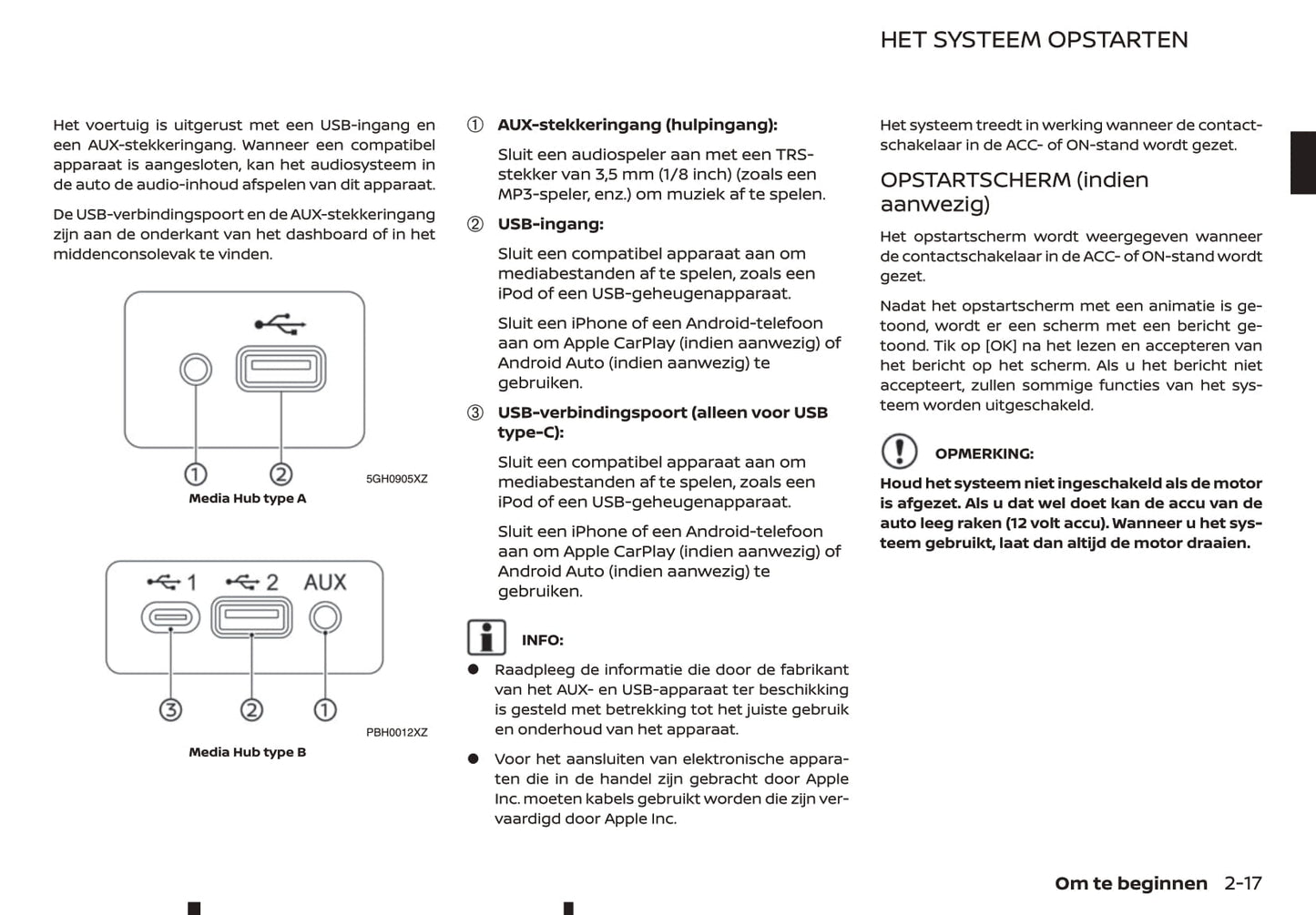 2019-2021 Nissan Connect Owner's Manual | Dutch