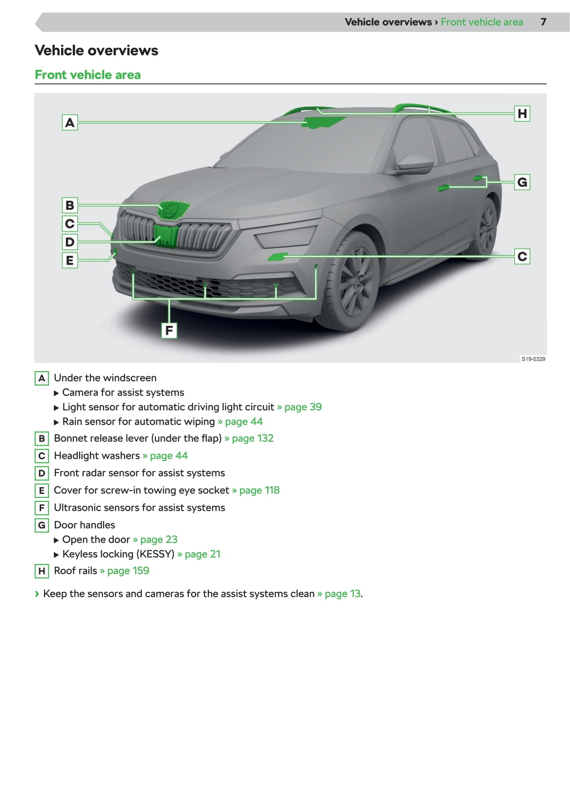 2019-2020 Skoda Kamiq Owner's Manual | English