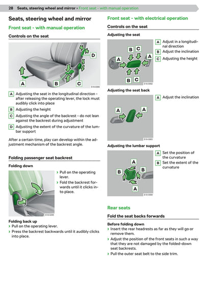 2019-2020 Skoda Kamiq Owner's Manual | English