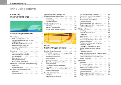 Audi Infotainment MMI Handleiding 2008