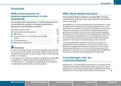 Audi Infotainment MMI Handleiding 2008