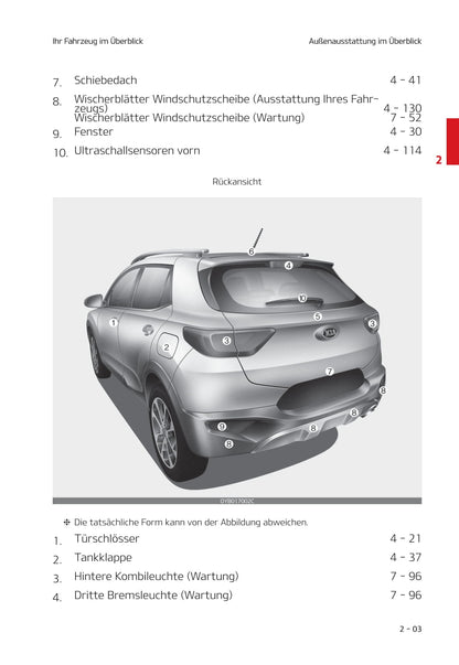 2020-2021 Kia Stonic Gebruikershandleiding | Duits