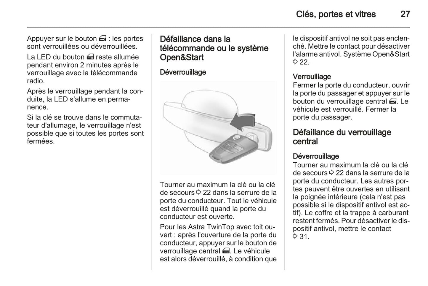 2007-2010 Opel Astra Manuel du propriétaire | Français