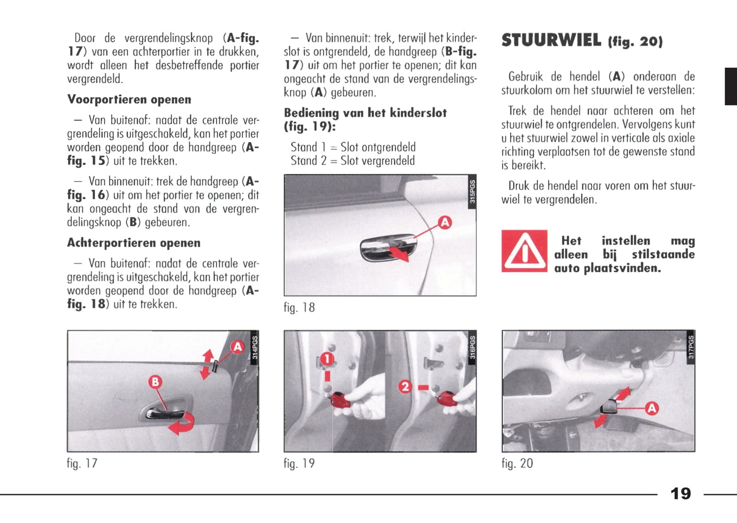 1998-2003 Alfa Romeo 166 Owner's Manual | Dutch