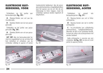 1998-2003 Alfa Romeo 166 Owner's Manual | Dutch