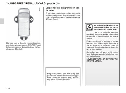 2019-2020 Renault Trafic Owner's Manual | Dutch