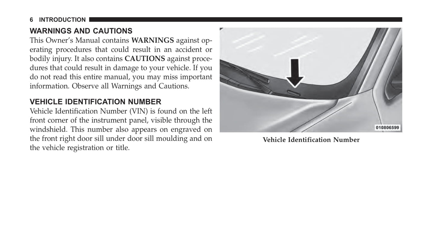 2007-2010 Chrysler Sebring Owner's Manual | English