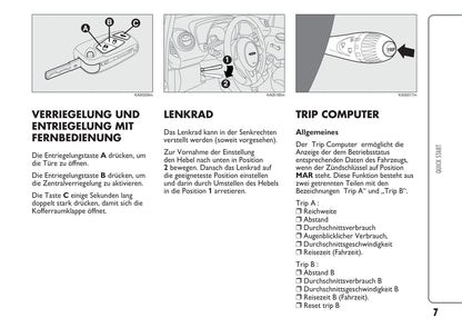 2010-2014 Ford Ka Owner's Manual | German