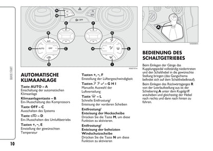 2010-2014 Ford Ka Owner's Manual | German