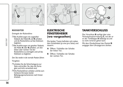 2010-2014 Ford Ka Owner's Manual | German