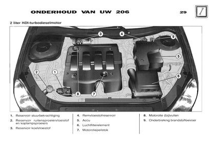 2001-2002 Peugeot 206 Gebruikershandleiding | Nederlands