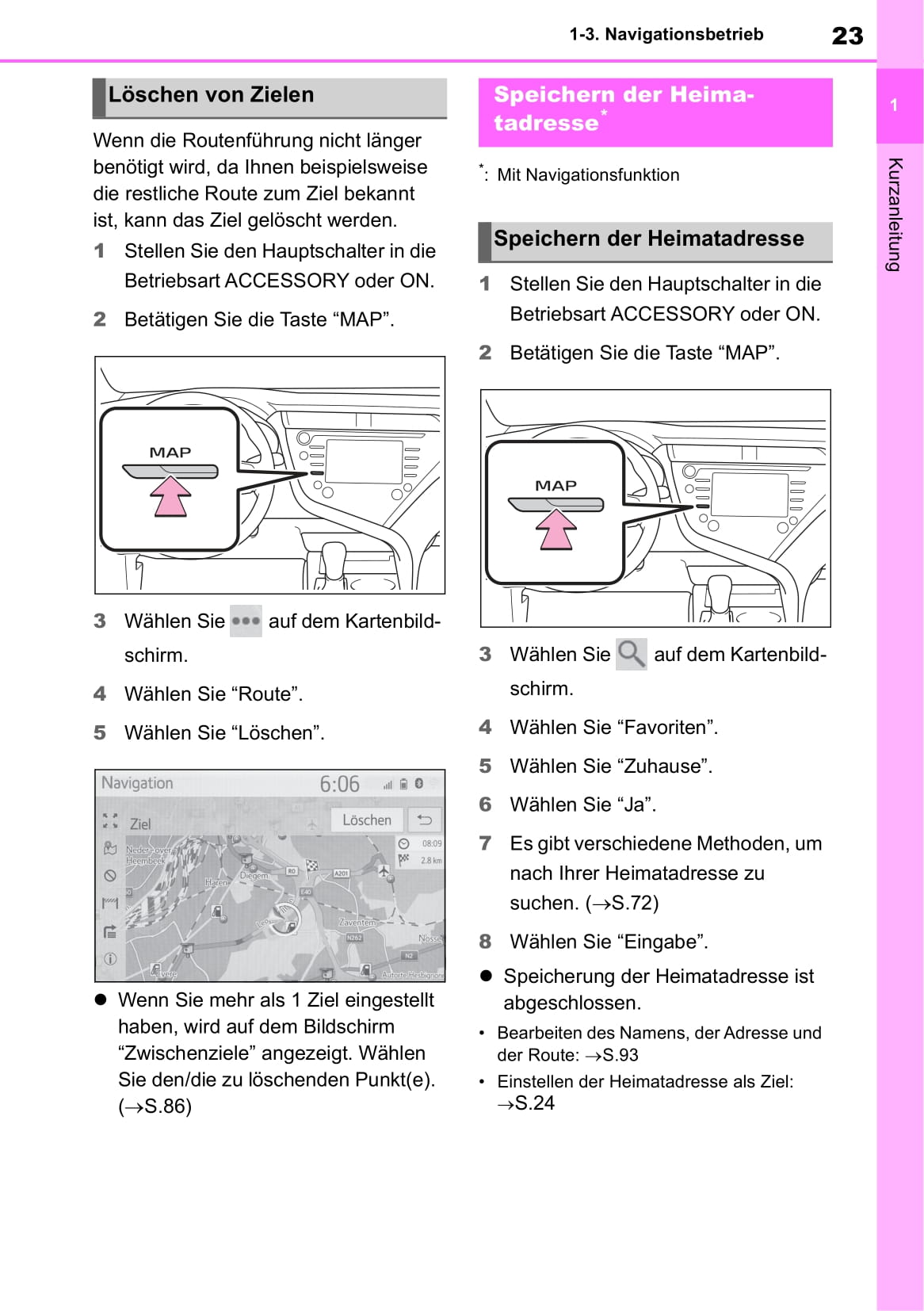 Toyota Touch Mutimedia & Navigationssystem Bedienungsanleitung 2019