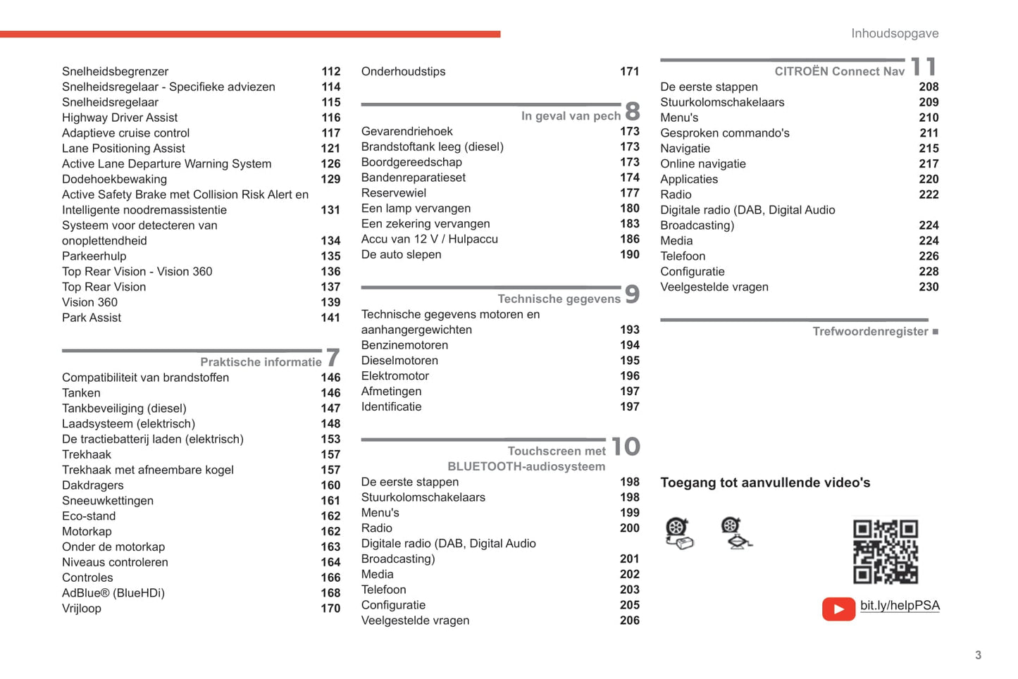 2020-2021 Citroën C4/e-C4 Owner's Manual | Dutch