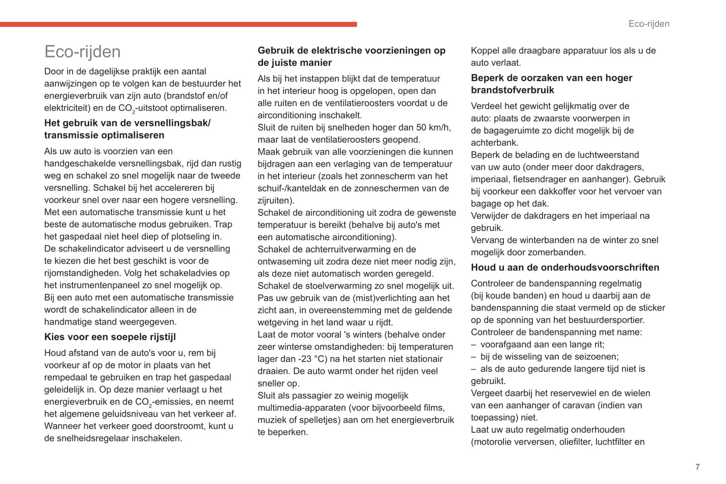 2020-2021 Citroën C4/e-C4 Owner's Manual | Dutch