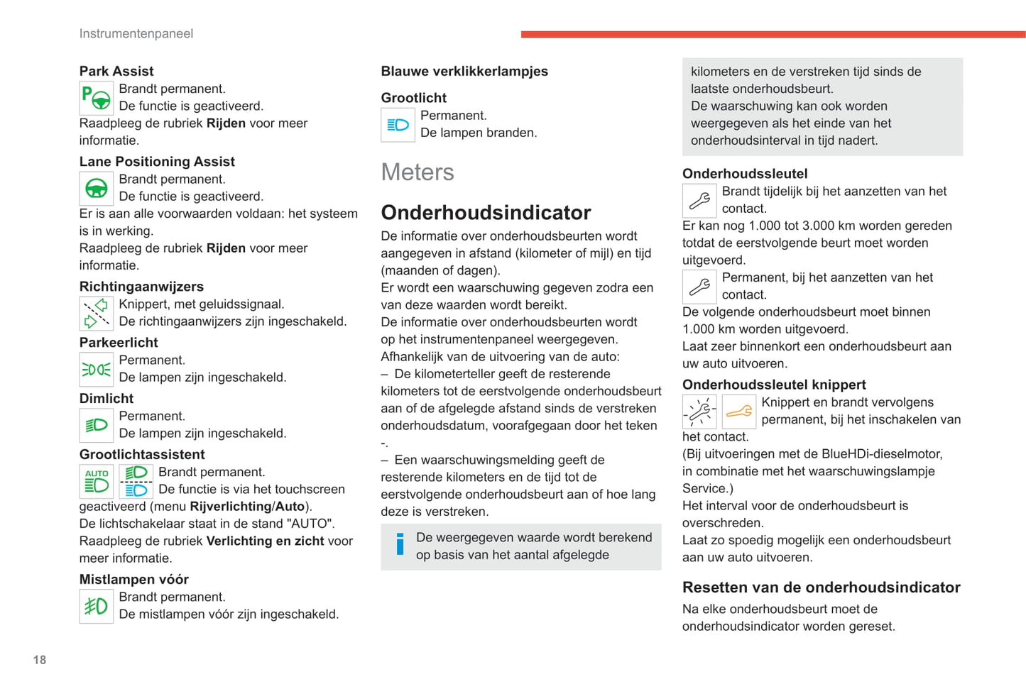 2020-2021 Citroën C4/e-C4 Owner's Manual | Dutch