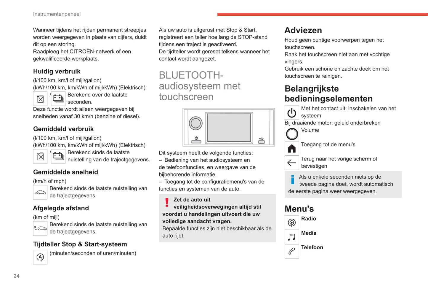 2020-2021 Citroën C4/e-C4 Owner's Manual | Dutch