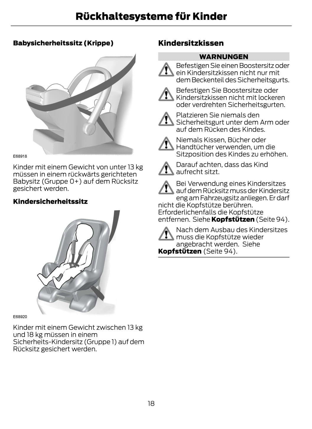 2013-2014 Ford Fiesta Owner's Manual | German