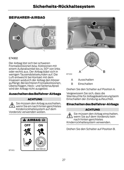 2013-2014 Ford Fiesta Owner's Manual | German